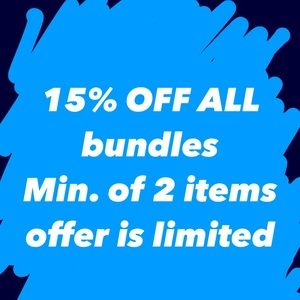 LIMITED OFFER ON BUNDLES